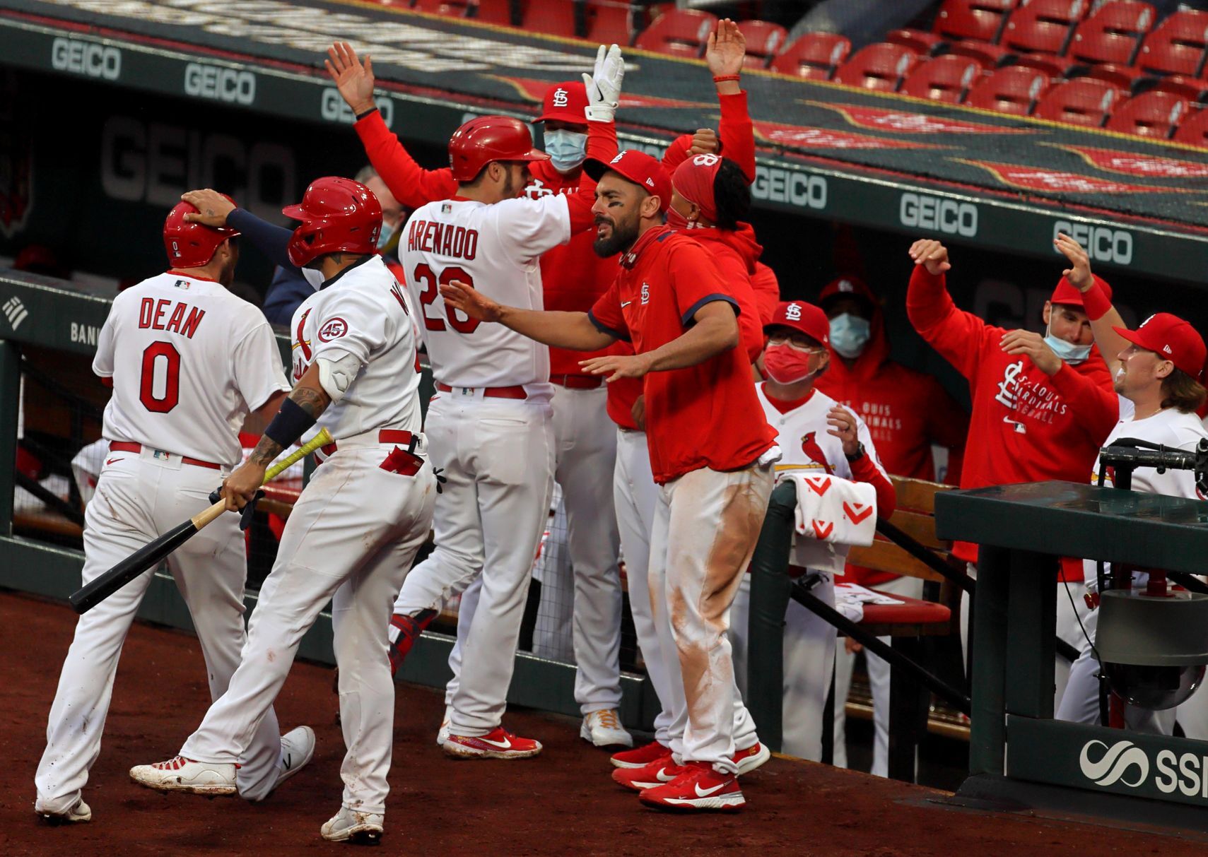 St. Louis Cardinals 2021 home opener at Busch Stadium